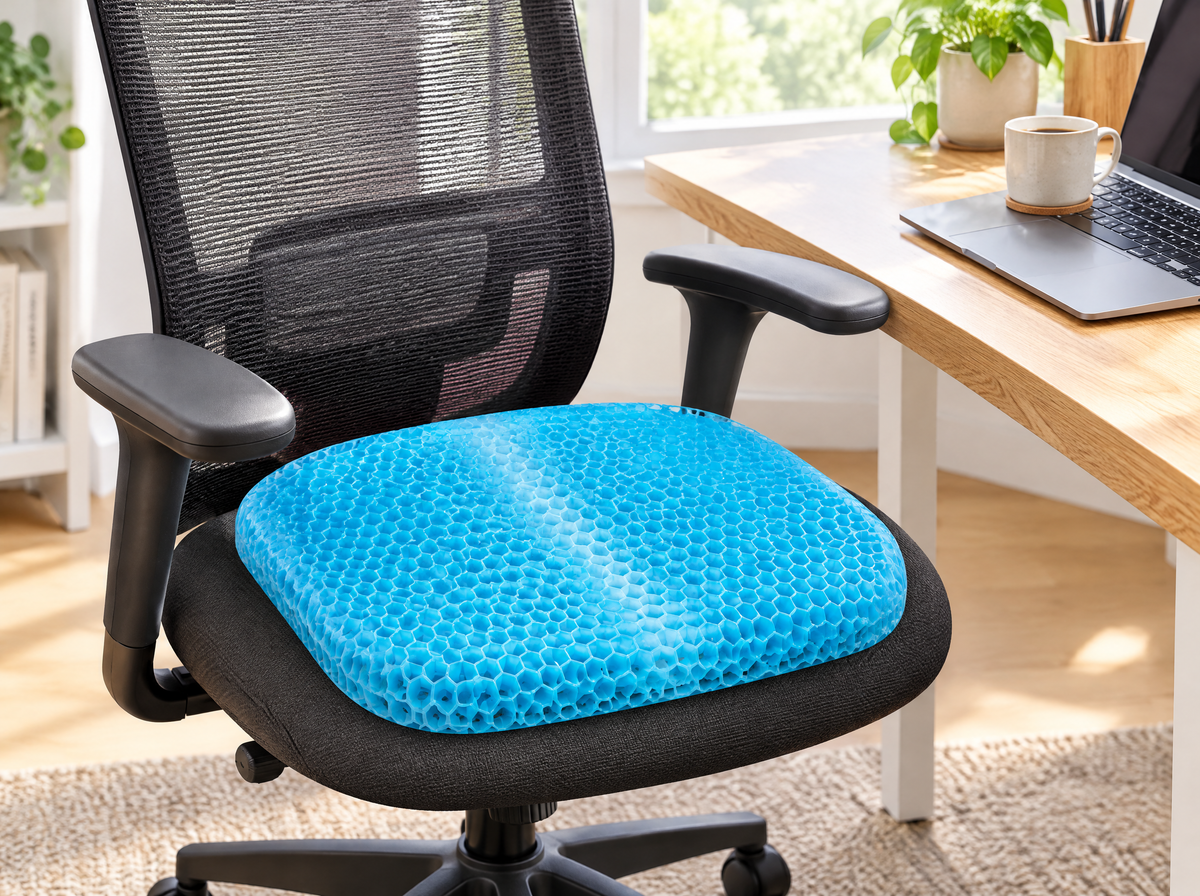 Milewell cushion on a home office chair