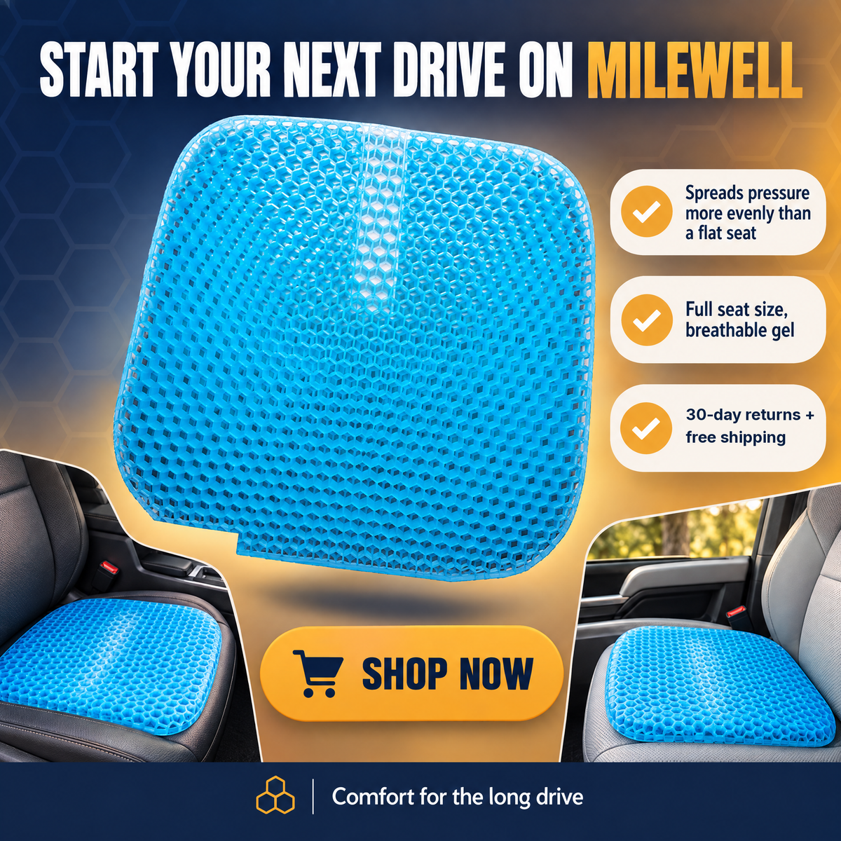 Start your next drive on Milewell. 30-day returns and free shipping